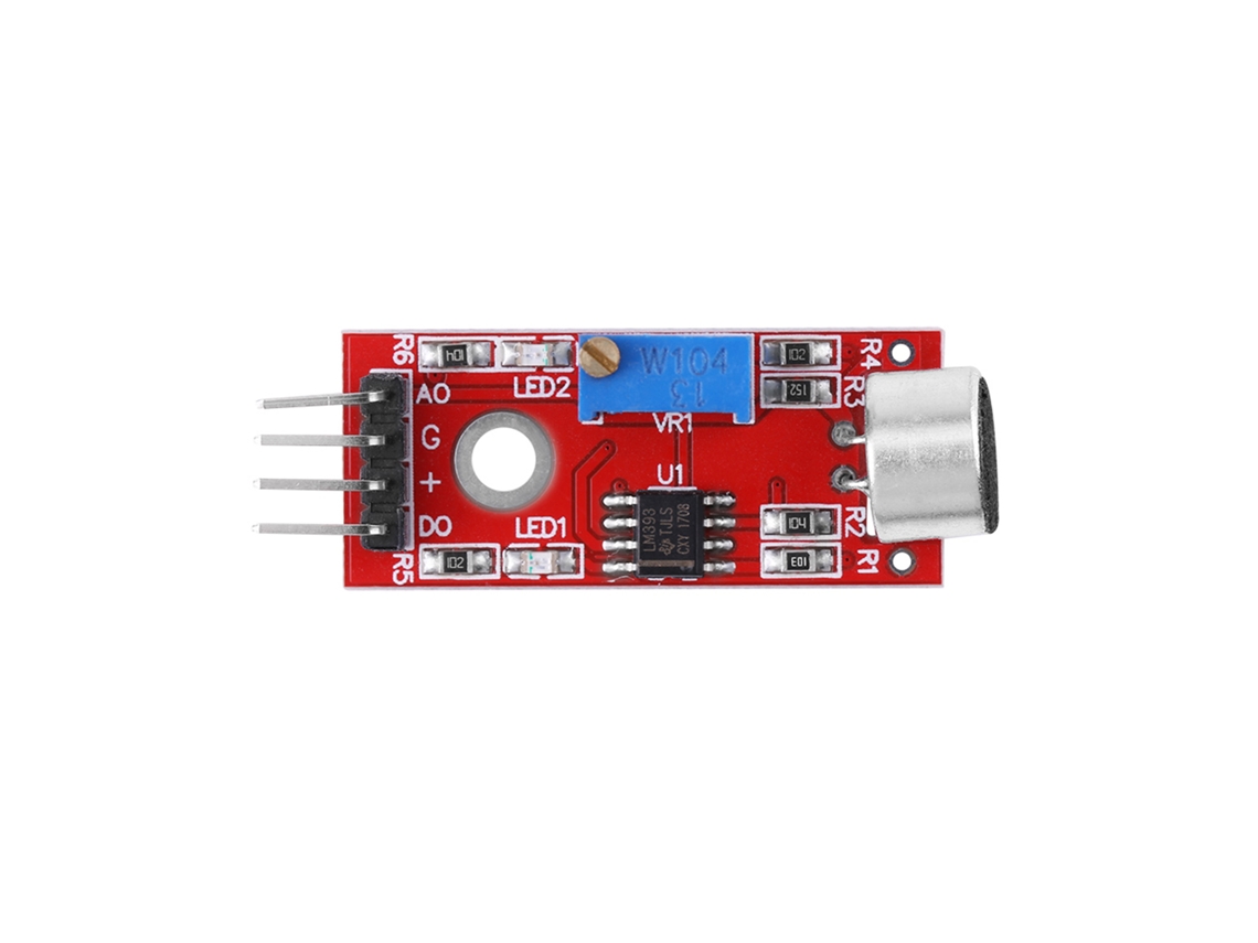 Módulo Amplificador Microfone Sensível Alto Ganho 20db