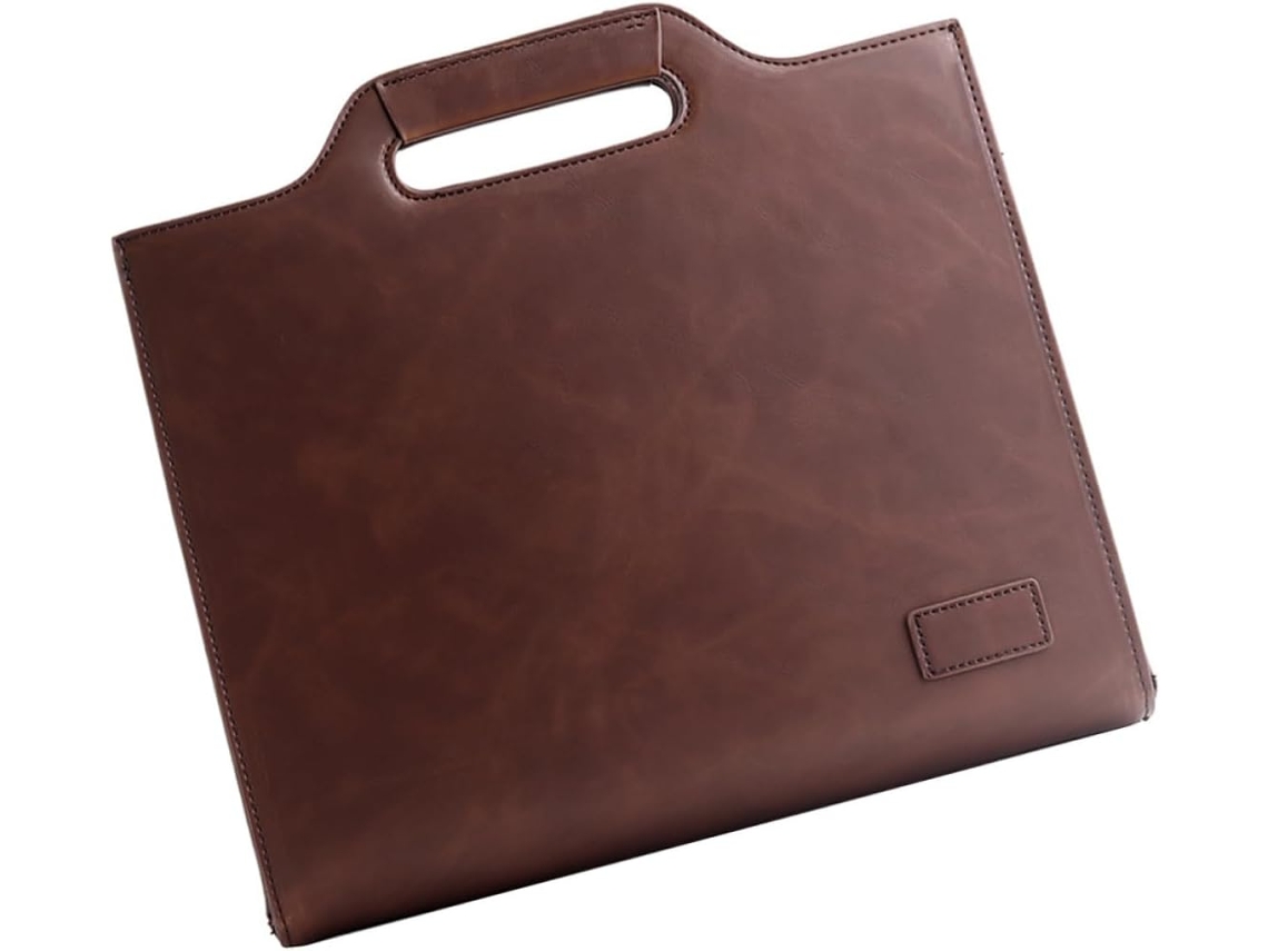 Bolsa De Ombro Masculina Ciieeo Estilo Retrô Em Couro Pu Leve Com Organizador De Celular E