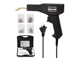 Grampeador a quente para soldagem de plástico, ideal para reparo de para-choques de carros e outras ferramentas de oficina.