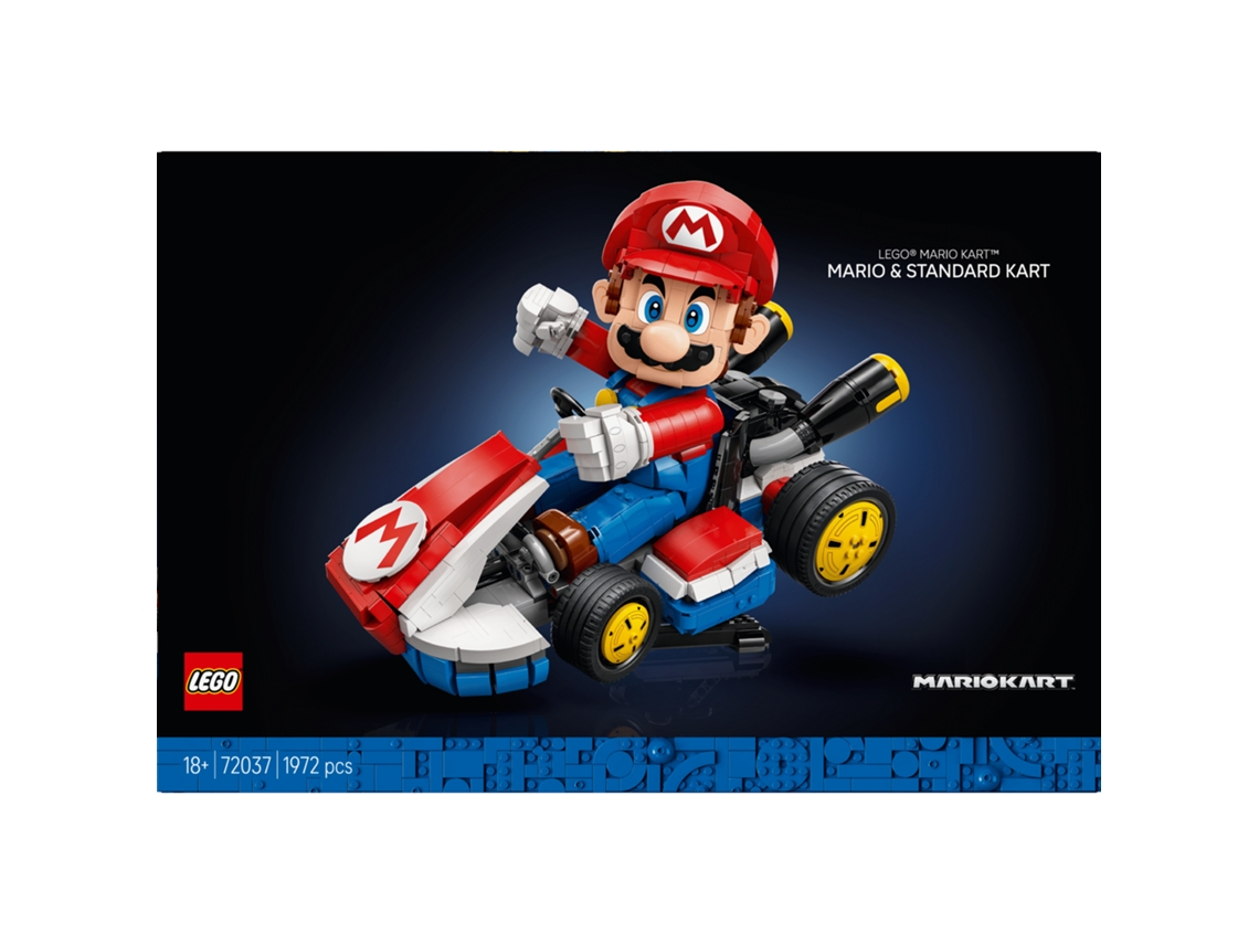 LEGO Super Mario: Mario Kart: Mario e Kart Padrão  - 72037