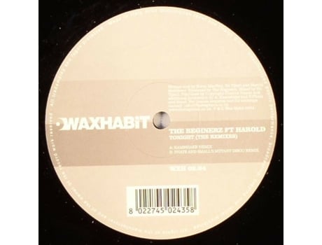 Vinil Tonight The Remixes Wax Habit