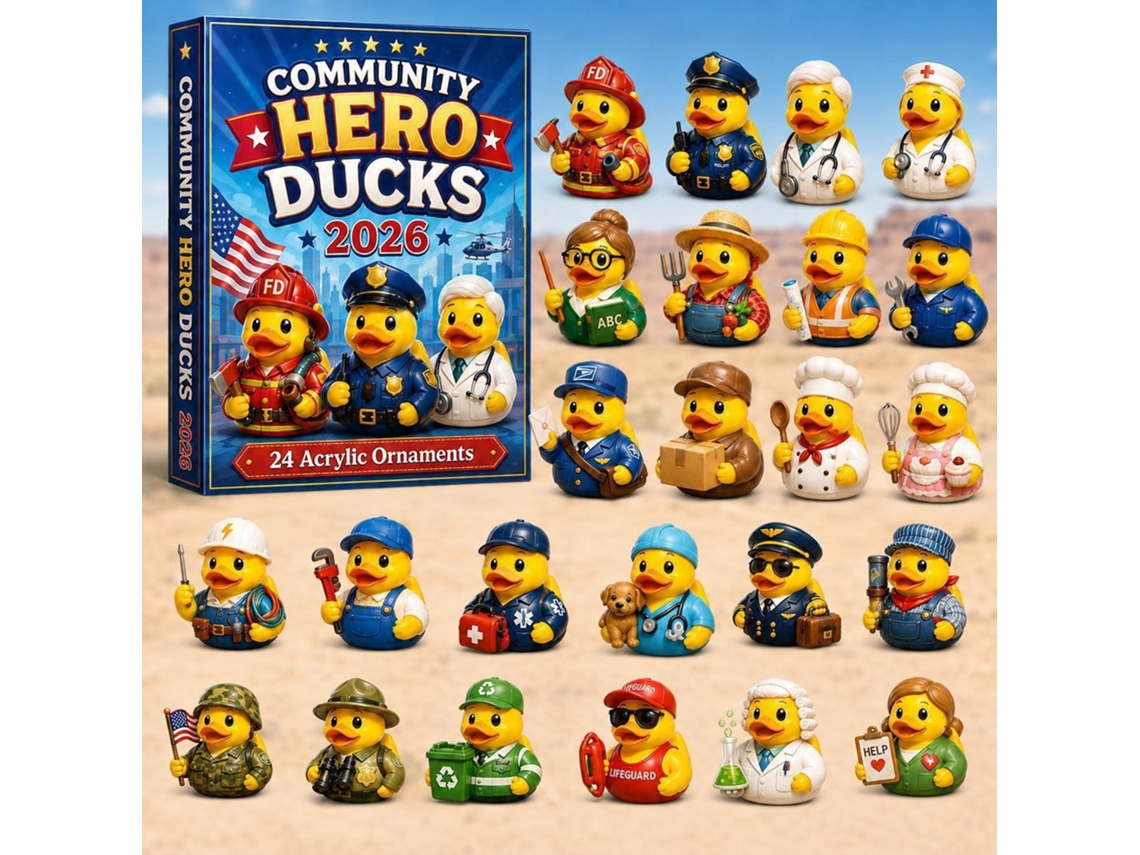 Calendário Do Advento 2d 2026 (patos E Profissões)