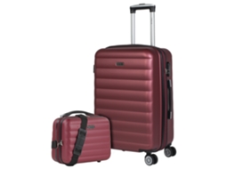 Conjunto de Malas ITACA Simoa Garnet Abs Hard Suitcase Set 42X65X26 Cm