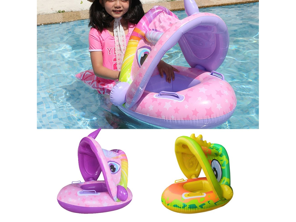 Boia Para Bebê Com Teto Simring Simring Lilás -aquaforge