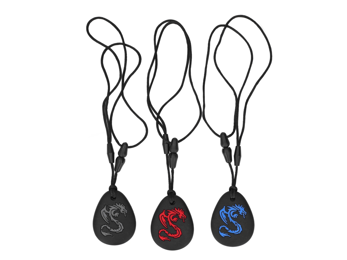 Mali 3pcs Colar de Chupeta Silicone Bebê Dentição Refrigerável Resistente Ao Calor Brinquedo Mastigação