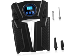 Compressor Portátil Com Tela E Led, Inflador Automático Com Desligamento Automático Integrado.