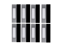 Acessório para Aspiradores ECOVACS de conjuntos Filtro Ecovacs Deebot 920 950 T5 T8 Aivi 8-Pack
