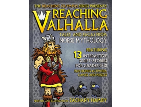Livro Reaching Valhalla Tales and Sagas from Norse Mythology de Zachary Hamby (Inglês)