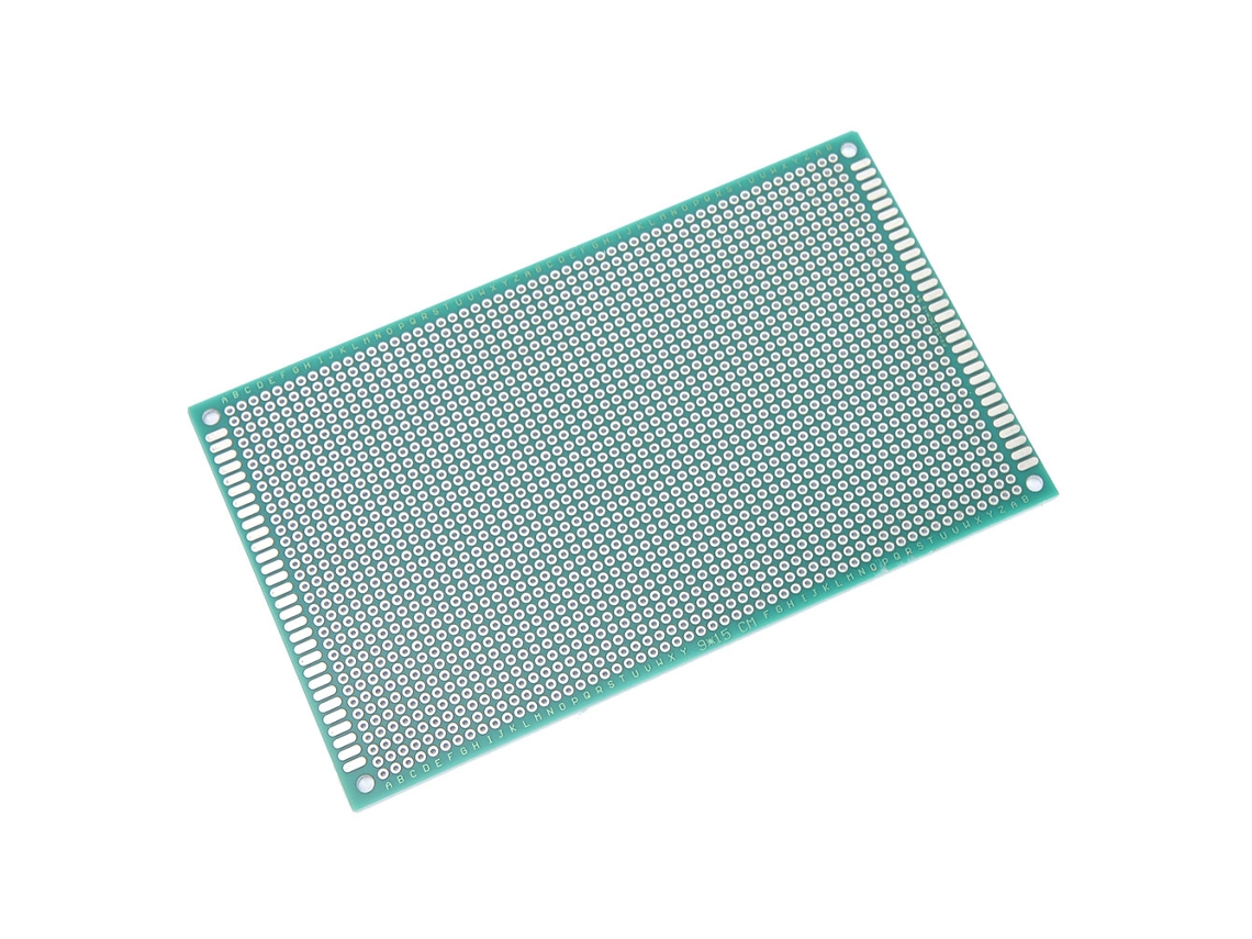 Laxiscreed Protótipo De Breadboard Circuito, De Dupla Face E Envernizada Para Projetos Eletrônicos