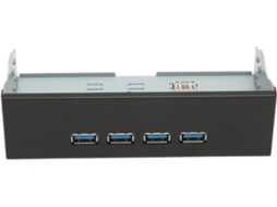 Hub Usb 3.1 Para Painel Frontal, Resistente, Com 4 Portas, Plug And
