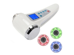 Dispositivo Ultrassônico De Beleza Com Transdutor Duplo Para Rosto E Corpo Endurecimento Da Pele E Antienvelhecimento Branco Yizhood