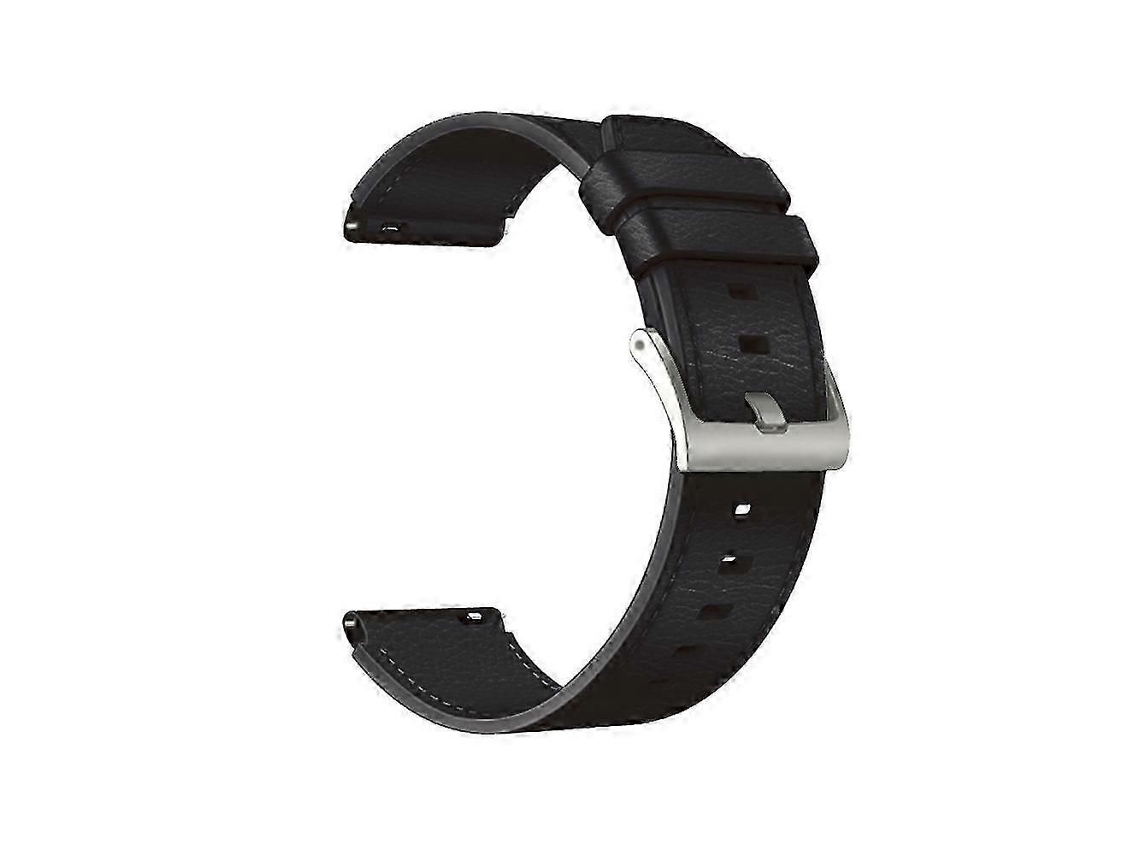 Pulseira De Couro De Substituição Para Smartwatch Gt2 Pro - Pulseira Premium Preta