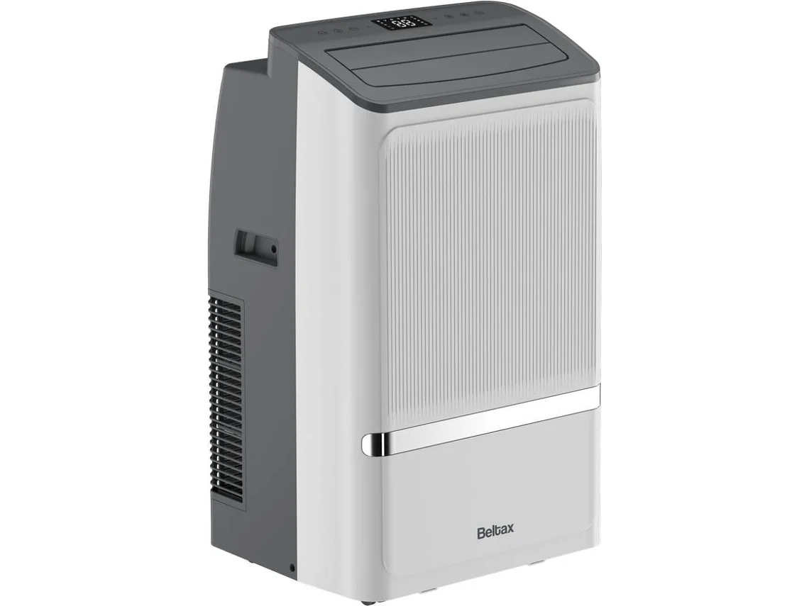 Ar Condicionado Portátil BELTAX  (24 m2 - 12000 BTUs - Branco/Cinzento)