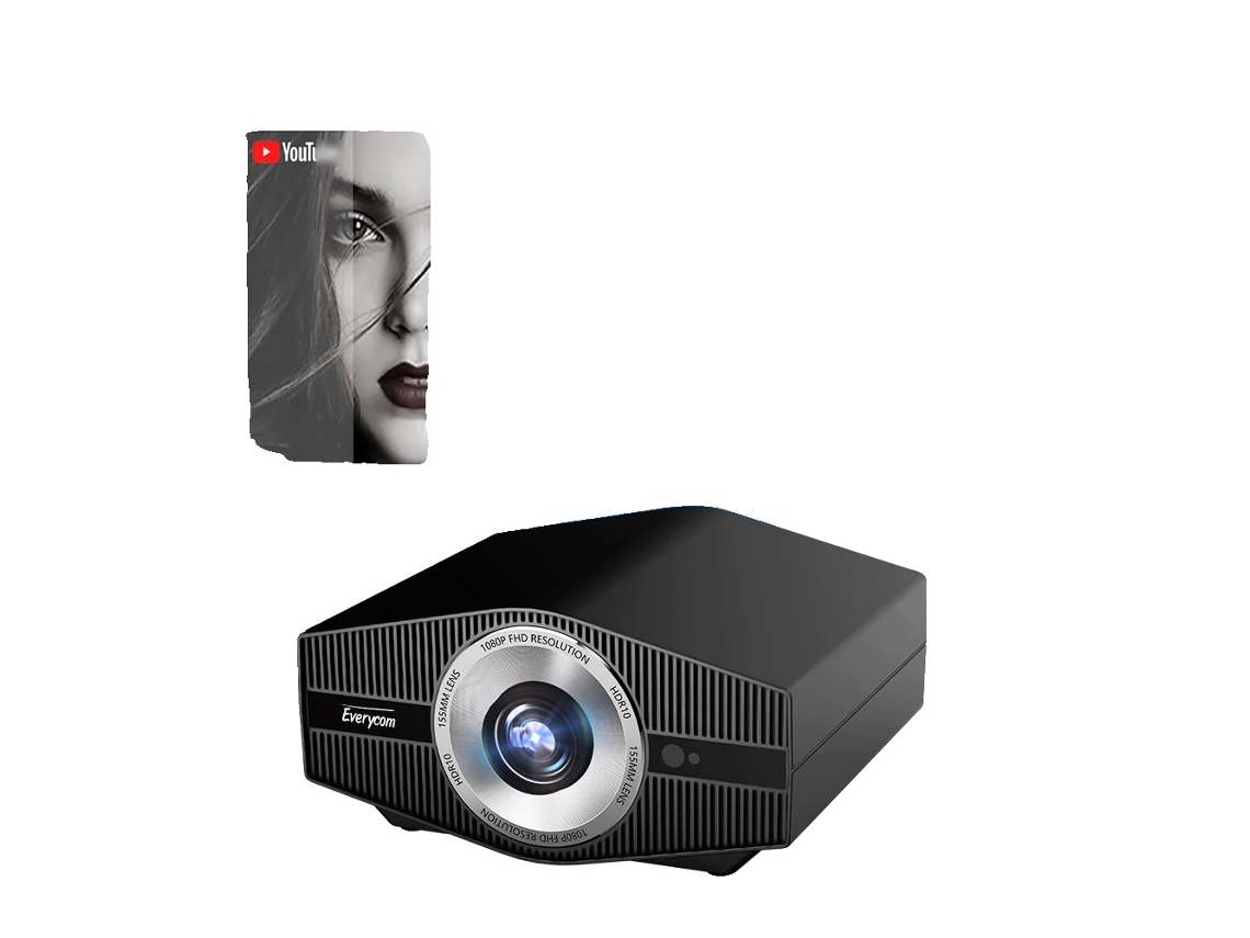 Projetor, 1080p Full HD, Android 12, Yg710w OEM