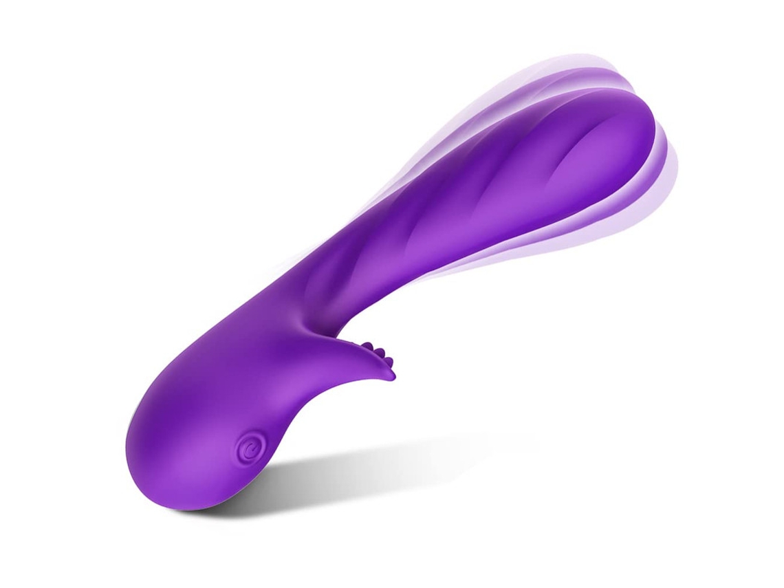 Vibrador Prova Dgua Recarregvel Com 9 Padres De Vibrao Para Mulheres (roxo) Yizhood