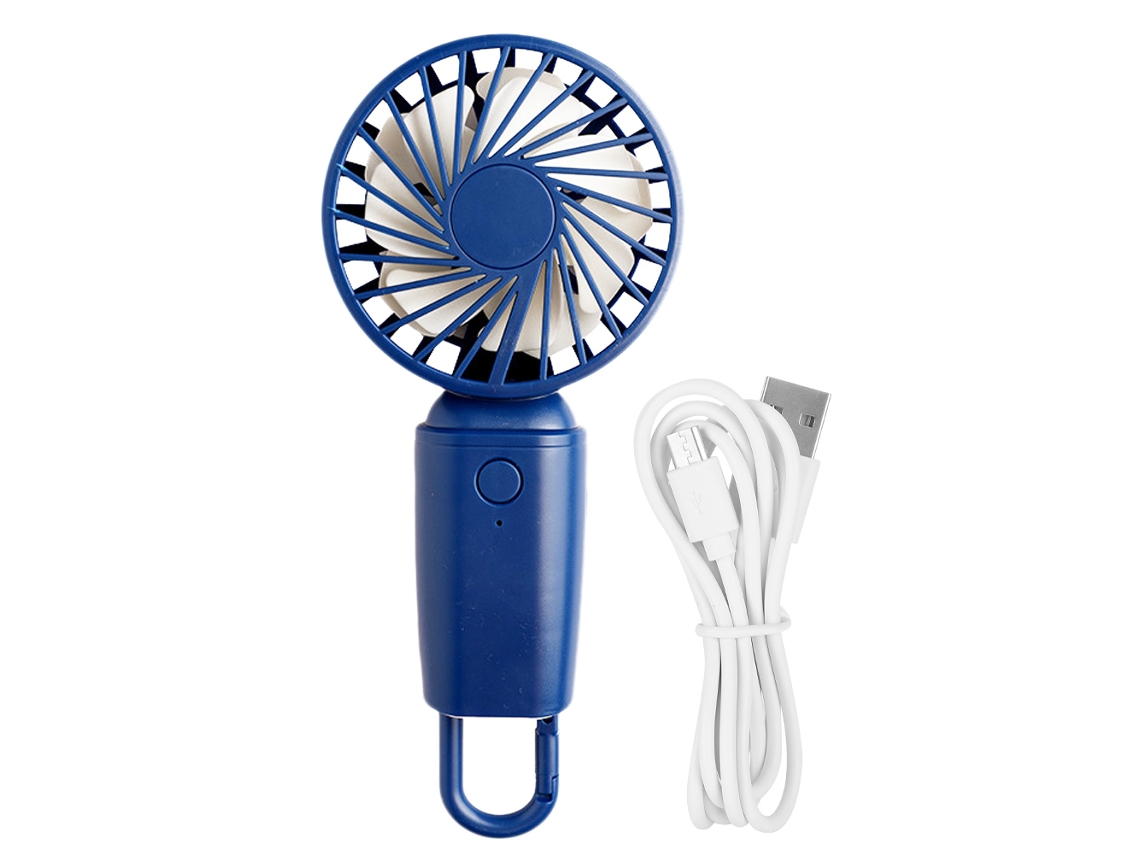 Ventilador de Parede com Duas Folhas, Portátil, Ajustável e Carregável por Usb para Casa, Escritório e Exterior LAXISCREED