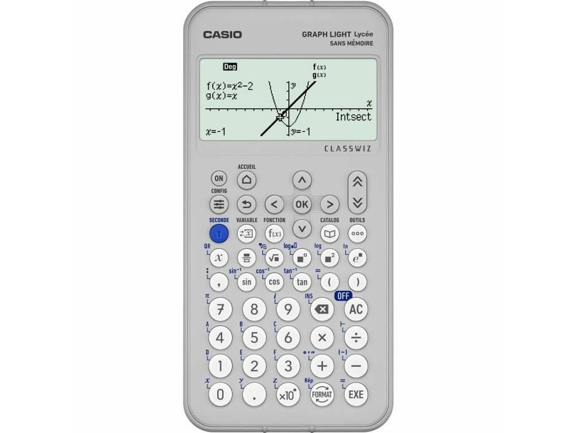 Calculadora Científica CASIO Graph Light Cinzento