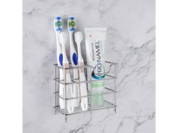 Suporte De Parede Para Escova Dentes, Em Aço Inoxidável, Banheiro, Compatível Com Escovas Dentes Elétricas - Fm