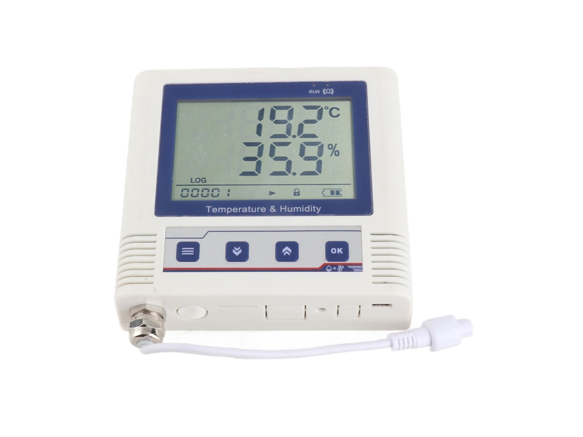 Laxiscreed Gravador De Temperatura E Humidade Usb Para Monitorização De Dados Ambientais
