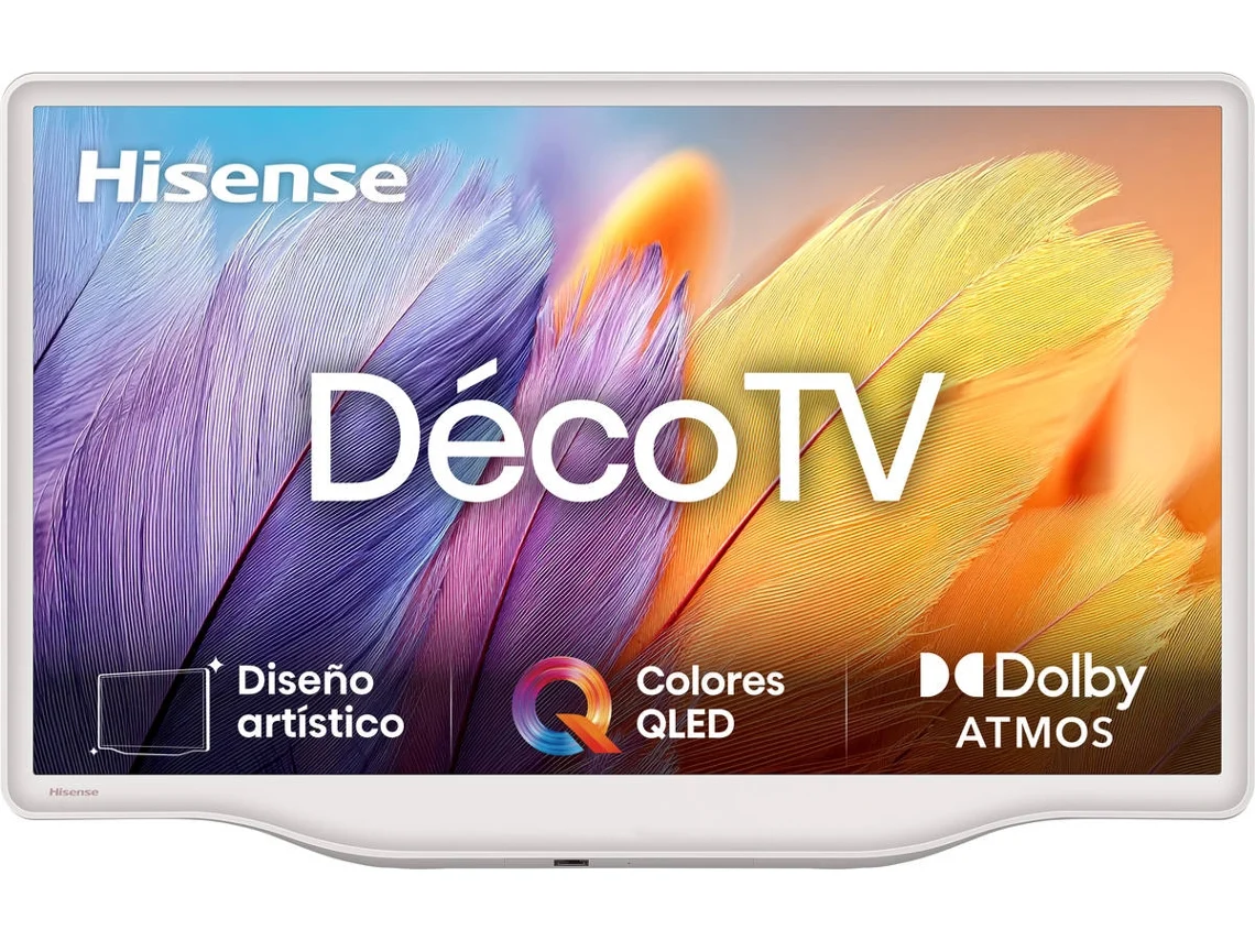TV HISENSE DECO 32S5Q (Outlet Caixa Aberta - QLED - 32'' - 81 cm - Full HD - Smart TV)