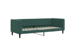Day Bed, Day Beds Vidaxl Verde Veludo (80 X 200 Cm)