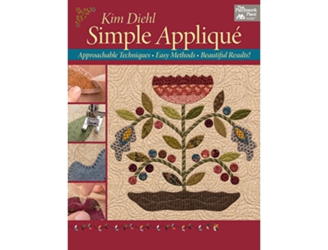 Livro Simple Applique de Kim Diehl (Inglês)