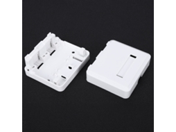 Laxiscreed Caixa De Rede De Mesa Com 2 Portas Rj45 Para Conexões De Internet Eficientes