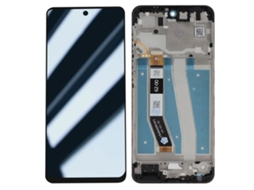 Motorola Ecrã Estrutura por Motorola Moto G14 Bloco de ecrã completo Cinzento Claro