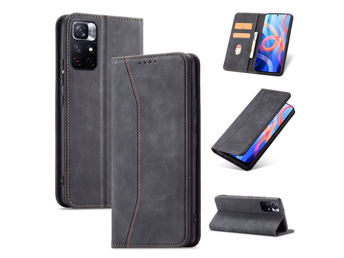 Capa Flip Para Celularmarrom - Redmi Note 15 Pro Plus 5g