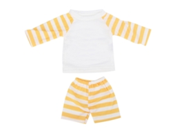 Primerox roupa de Boneca Franja Amarela para Boneca de 43cm/18in Acessórios de Boneca