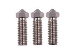 3 bicos extrusor volcano inox M6 0.4mm para impressora 3d, Sidewinder X1, filamento 1.75mm