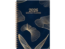 Agenda, Calendário 2026, Diário Com Escrita Suave, Planejador Com Abas Mensais, Para Casa, Escritório, Estudo