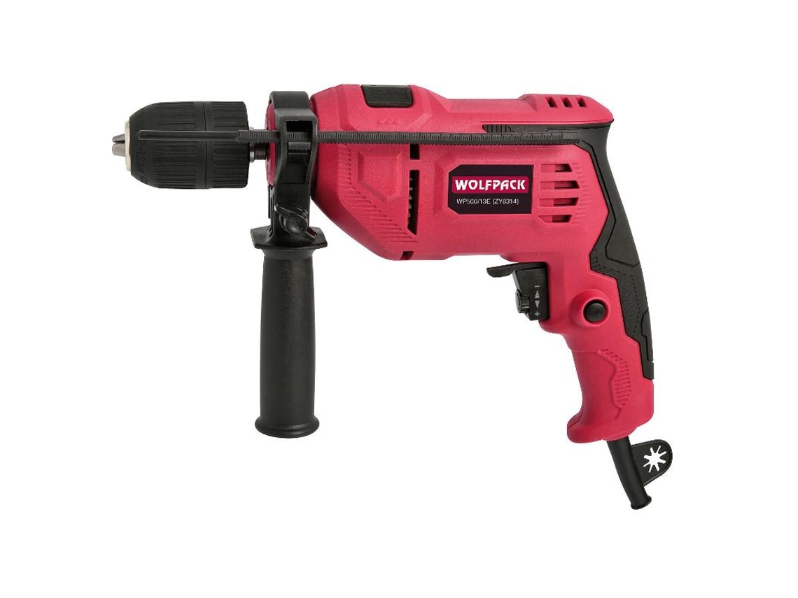 Berbequim WOLFPACK LINEA PROFESIONAL 500 W. Com Mandril 13 mm