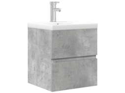 Bathroom Furniture Set, Bathroom Furniture Sets Vidaxl Cinzeto Madeira Processada (41 X 38.5 X 45 Cm)