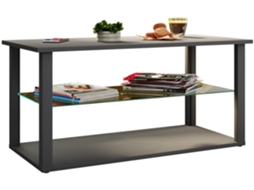 Mesa De Madeira Para Sofá Mesa De Centro Em Vidro Wanilo L Vcm