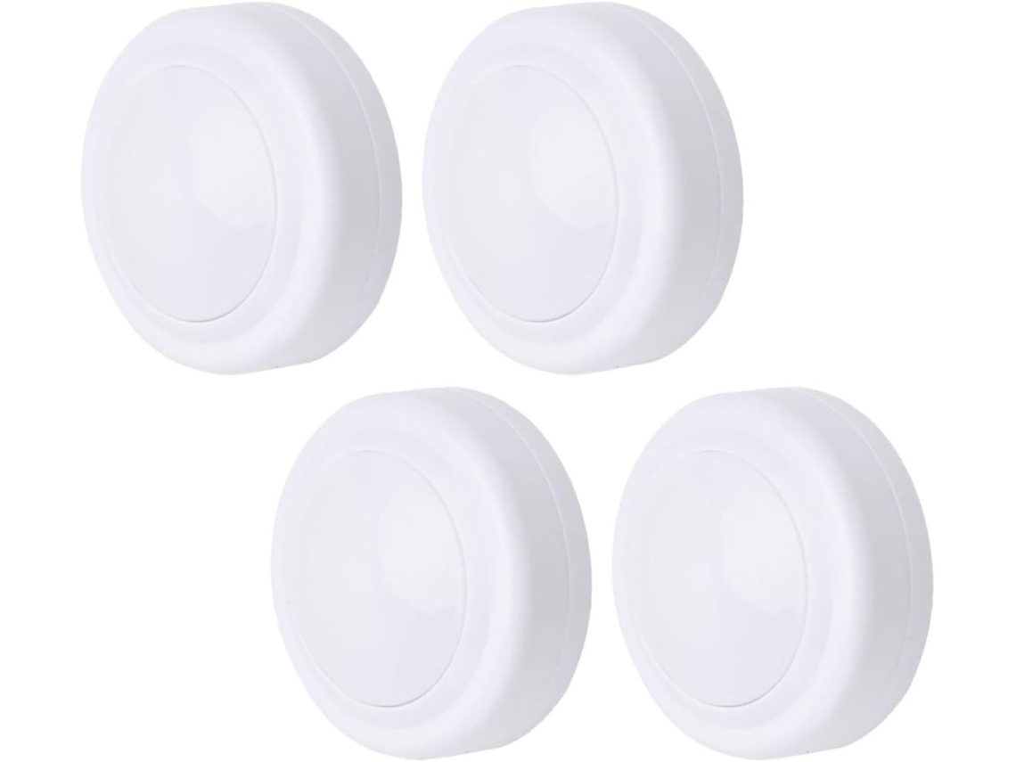 Conjunto de 4 Luzes Noturnas Led Suaves, Design Elegante SFUSHOS