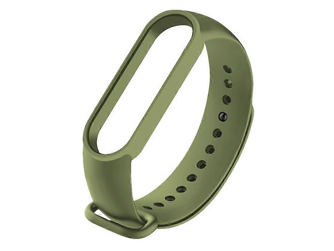Pulseira De Silicone De Cor Sólida (verde Menta) Para Xiaomi Mi Band 6 (ca8856)