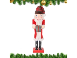 Quebra-nozes De Madeira Para Decoração De Natal, Ideal Para Lareira Ou Mesa.