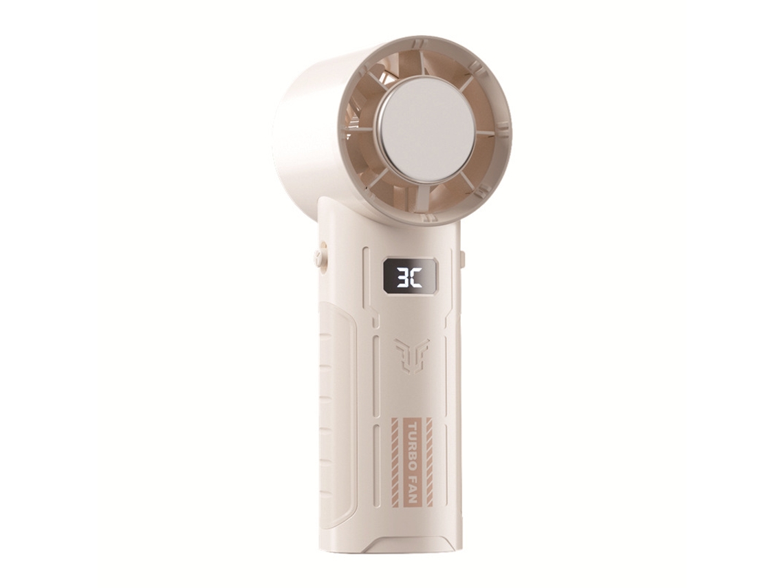 Mini Ventilador MDUG com desenho animado, recarregável, para férias