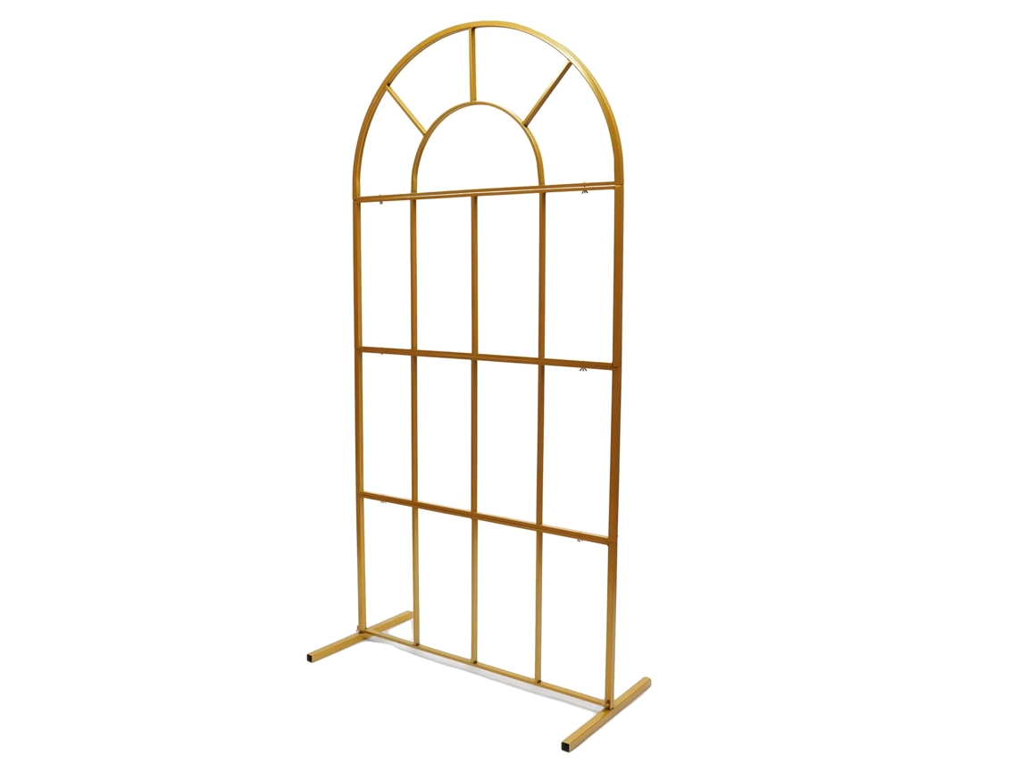 Suporte de Arco Fundo, Design Moderno, Configuração Independente, L, Ouro OEM