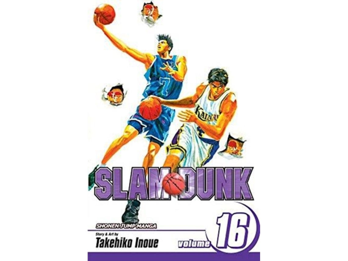 Livro Slam Dunk, Vol. 16 de Takehiko Inoue (Inglês)