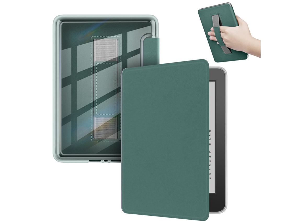 Capa Para Kindle Paperwhite 1ª/2ª/3ª Geração (2012/2013/2015) 6" Verde Escuro Cuich