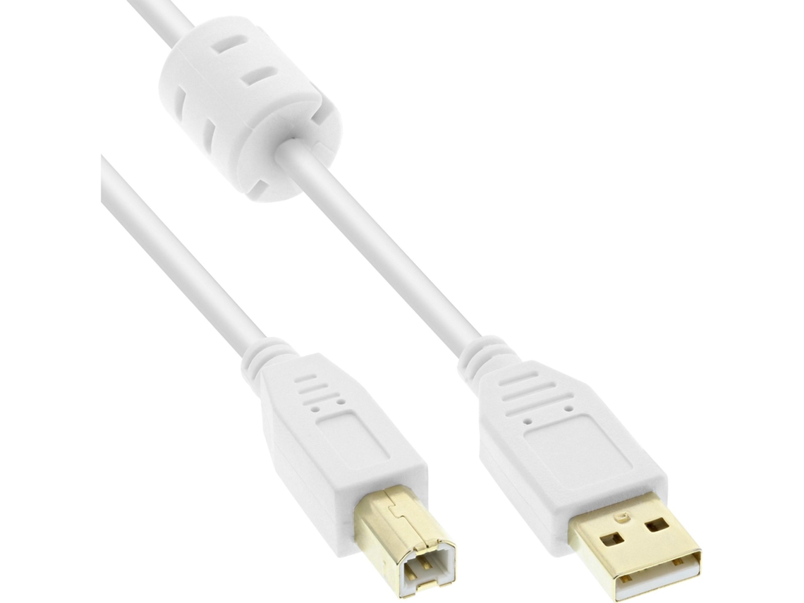 Inline 34518W Cabo Usb 2 M Usb a Usb B Branco