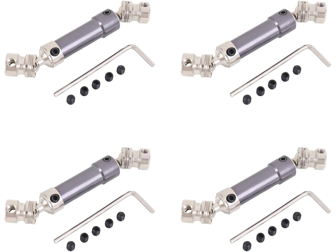 4x Cvd de Metal SFUSHOS para eixo de transmissão traseiro para caminhão 12428 12423
