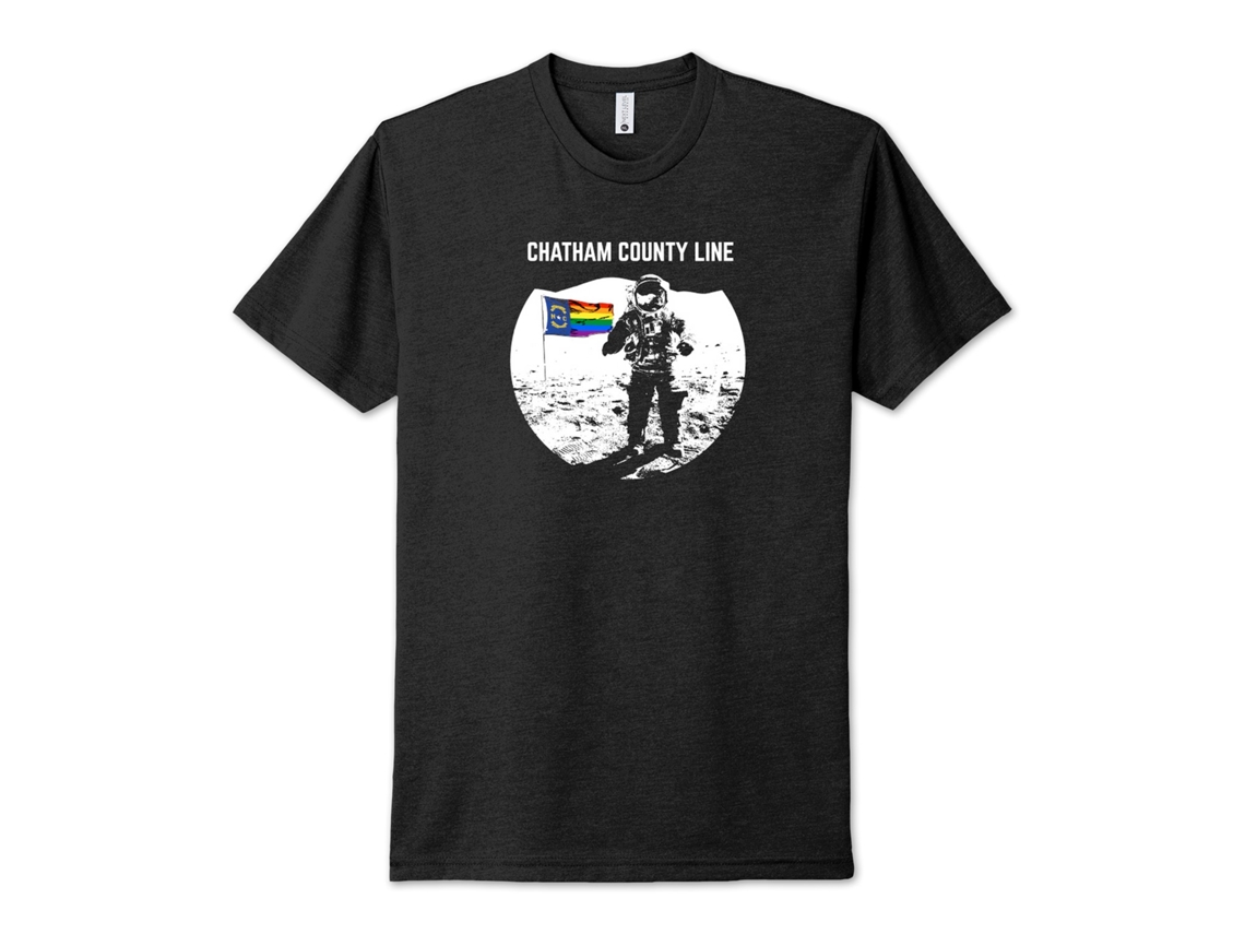 Chatham County Line Moonman Pride T shirt ROCKINSTONE Unisex Adults Best Sellers Size:s