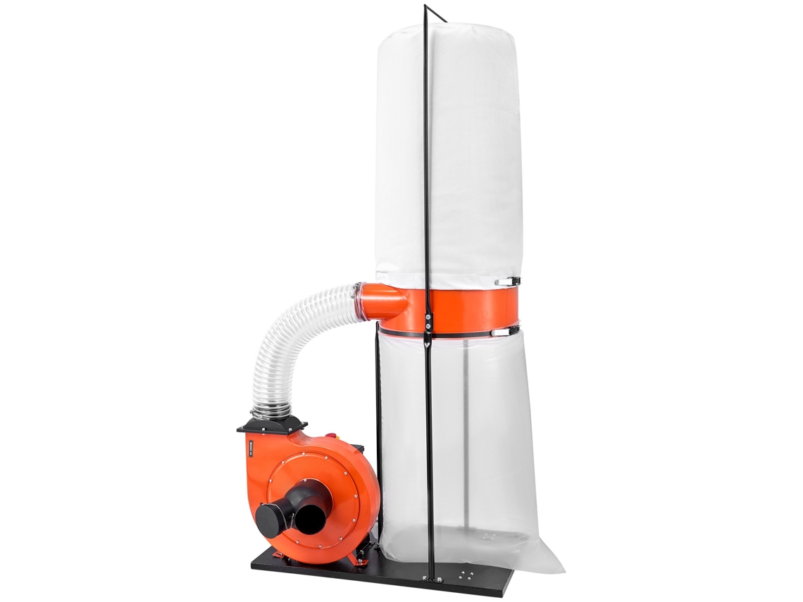 Coletor de Pó 800 CFM 2,5 Micrômetros Cone Vórtice com 2800 RPM VEVOR