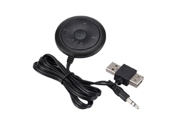 Receptor Bluetooth Fm para Carro ZRUXE com Aux e Porta Usb (compativel com Mp3 Player, Maos livres, V5.0, 10m Alcance)