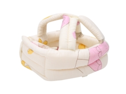 Primerox boné Protetor para Bebê Anti colisão Confortável para Aprender a Andar Cor Salmão Escuro