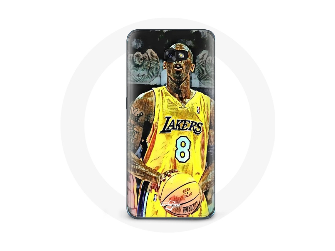 Capa para Samsung Galaxy A3 2017 Kobe Bryant Dunk lakers 8 NBA preto