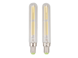 2026 2 Peças de Lâmpada Led Tubular 4w E14 2300k Lâmpada de Luz T20x120 220 240v para Iluminação
